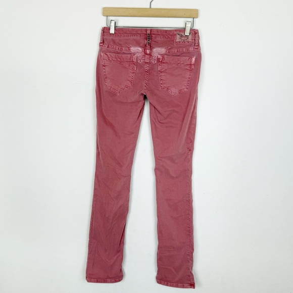 Robin’s Jean Y2K Wing Marilyn Straight Jean Low Rise - Picture 1 of 10